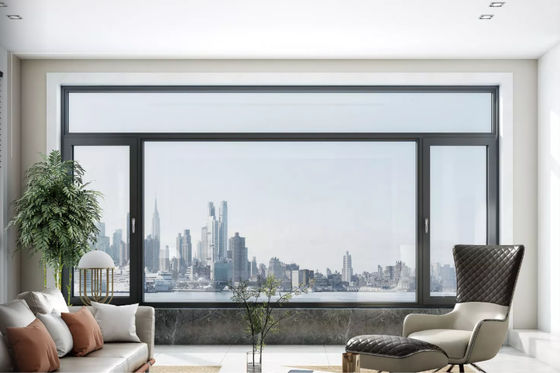 Окна окна огнестойкости 1.0mm отверстие алюминиевого двойное внутреннее